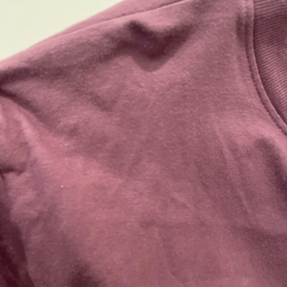 The North Face Men's Maroon Short Sleeve Tee - Picture 3 of 4